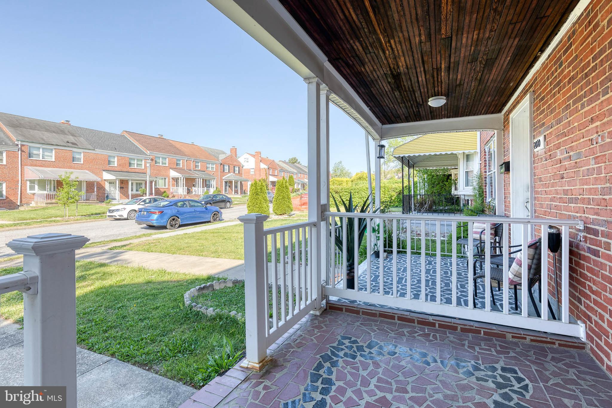 2012 Northbourne Road Baltimore, MD 21239 - Photo 3 of 35 a view of a porch with wooden floor and outdoor space