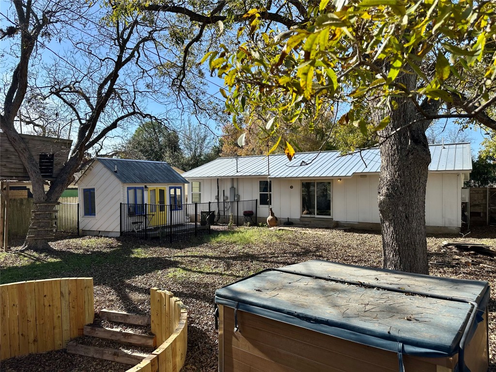 2507 East Side Drive Austin, TX 78704 - Photo 26 of 26 a front view of a house with garden