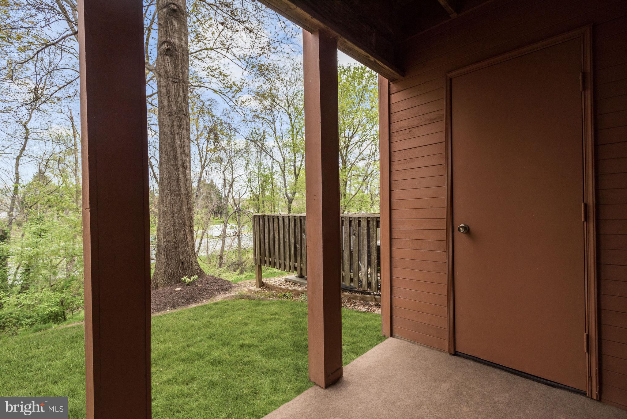 4912 Columbia Road, Unit 2 112 Columbia, MD 21044 - Photo 22 of 24 Private Patio | Secure Storage