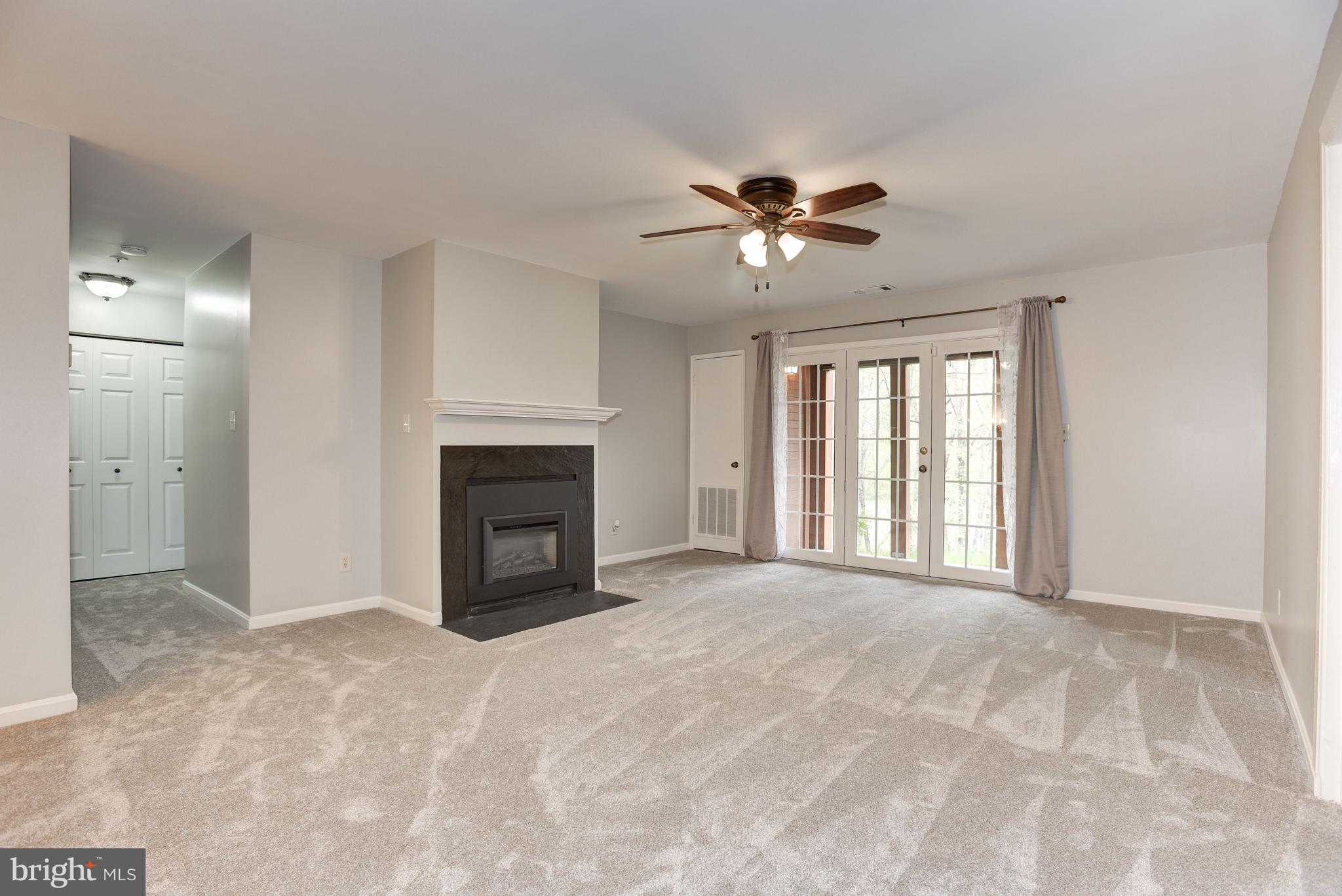 4912 Columbia Road, Unit 2 112 Columbia, MD 21044 - Photo 4 of 24 Living Room | Fireplace