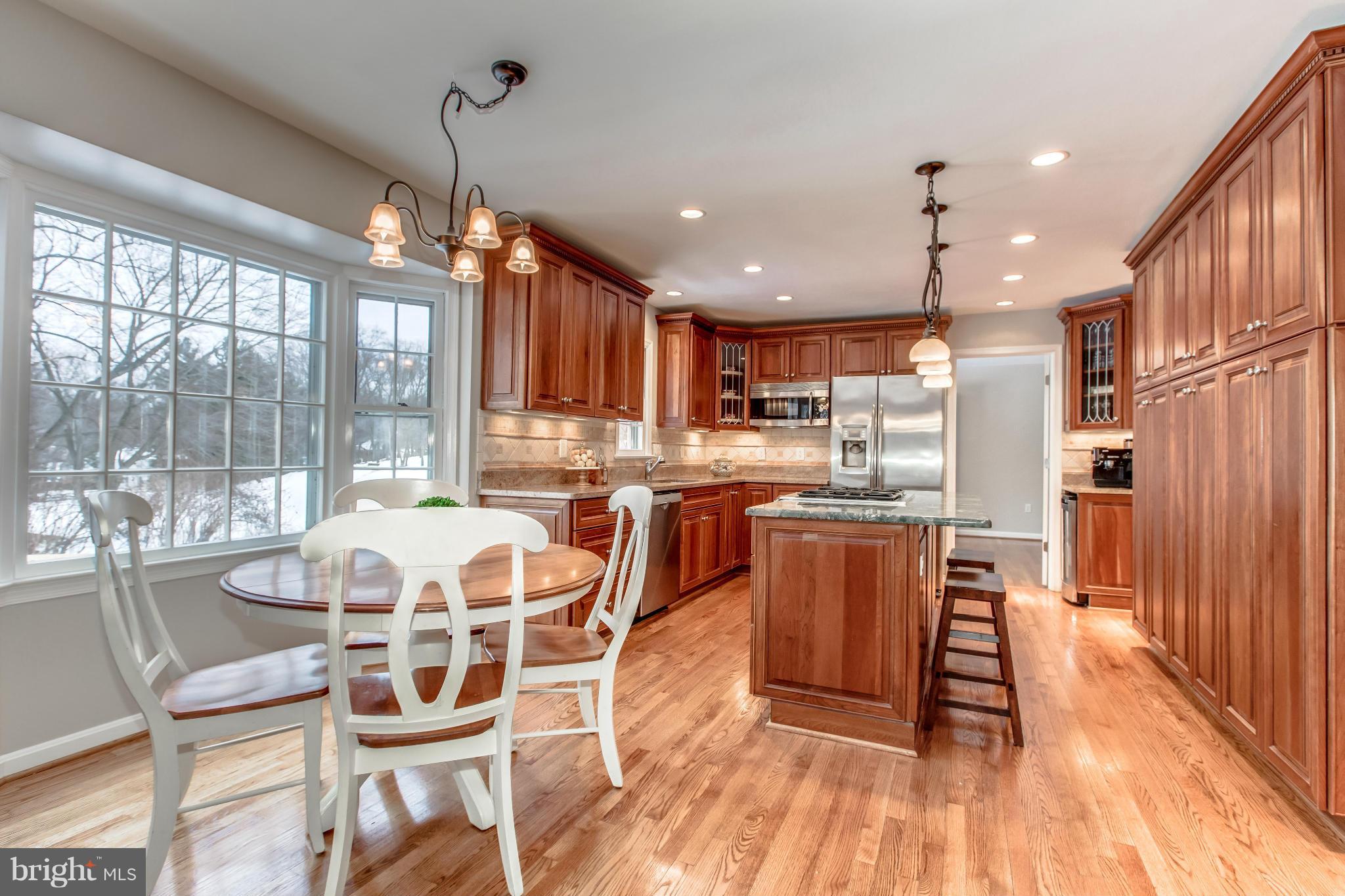1203 Old Stable Road McLean, VA 22102 - Photo 2 of 30 Re-Designed Gourmet Kitchen/Morning Area
