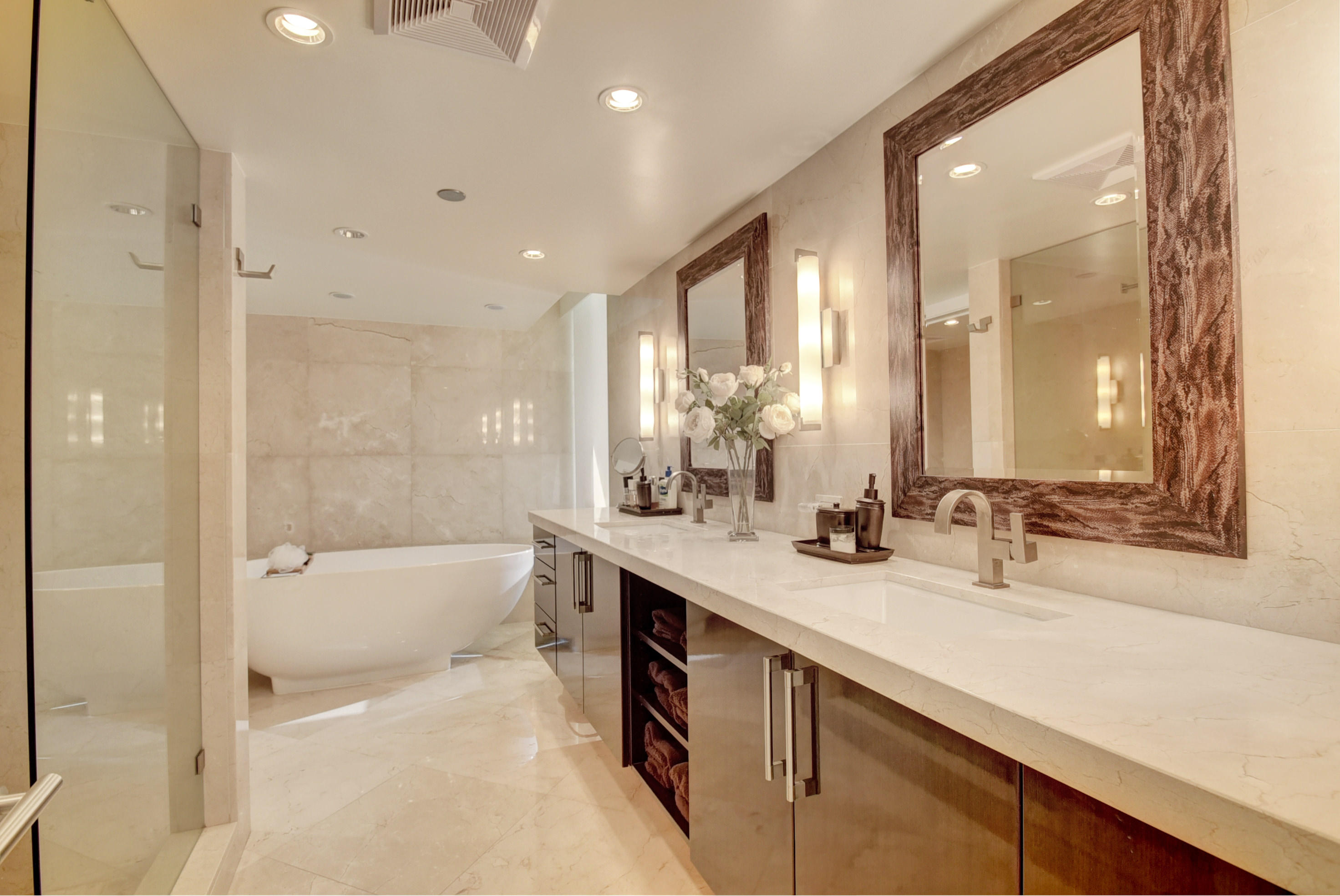 4101 North Ocean Boulevard, Unit 1509 Boca Raton, FL 33431 - Photo 21 of 55 MASTER BATH