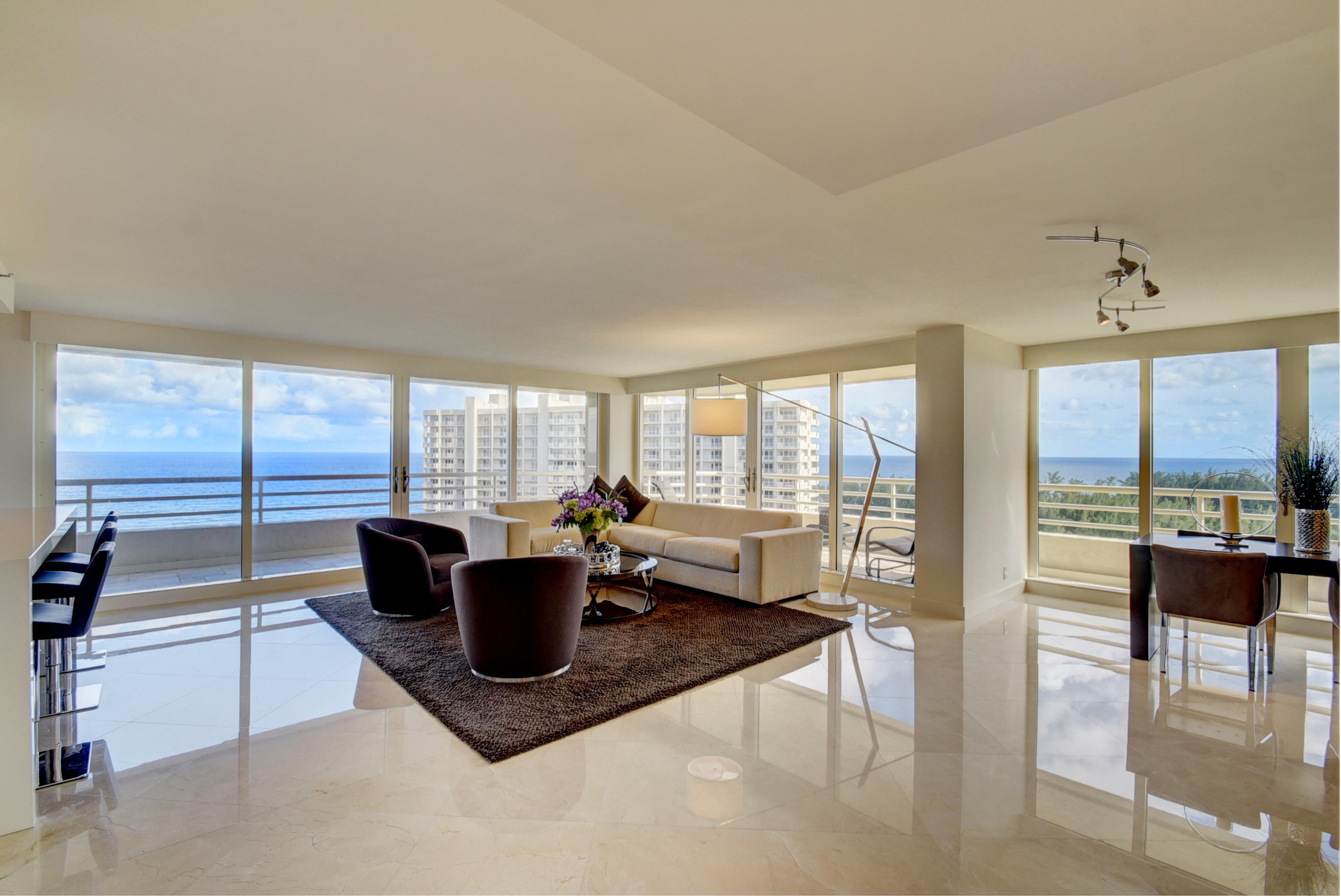4101 North Ocean Boulevard, Unit 1509 Boca Raton, FL 33431 - Photo 5 of 55 LIVING ROOM