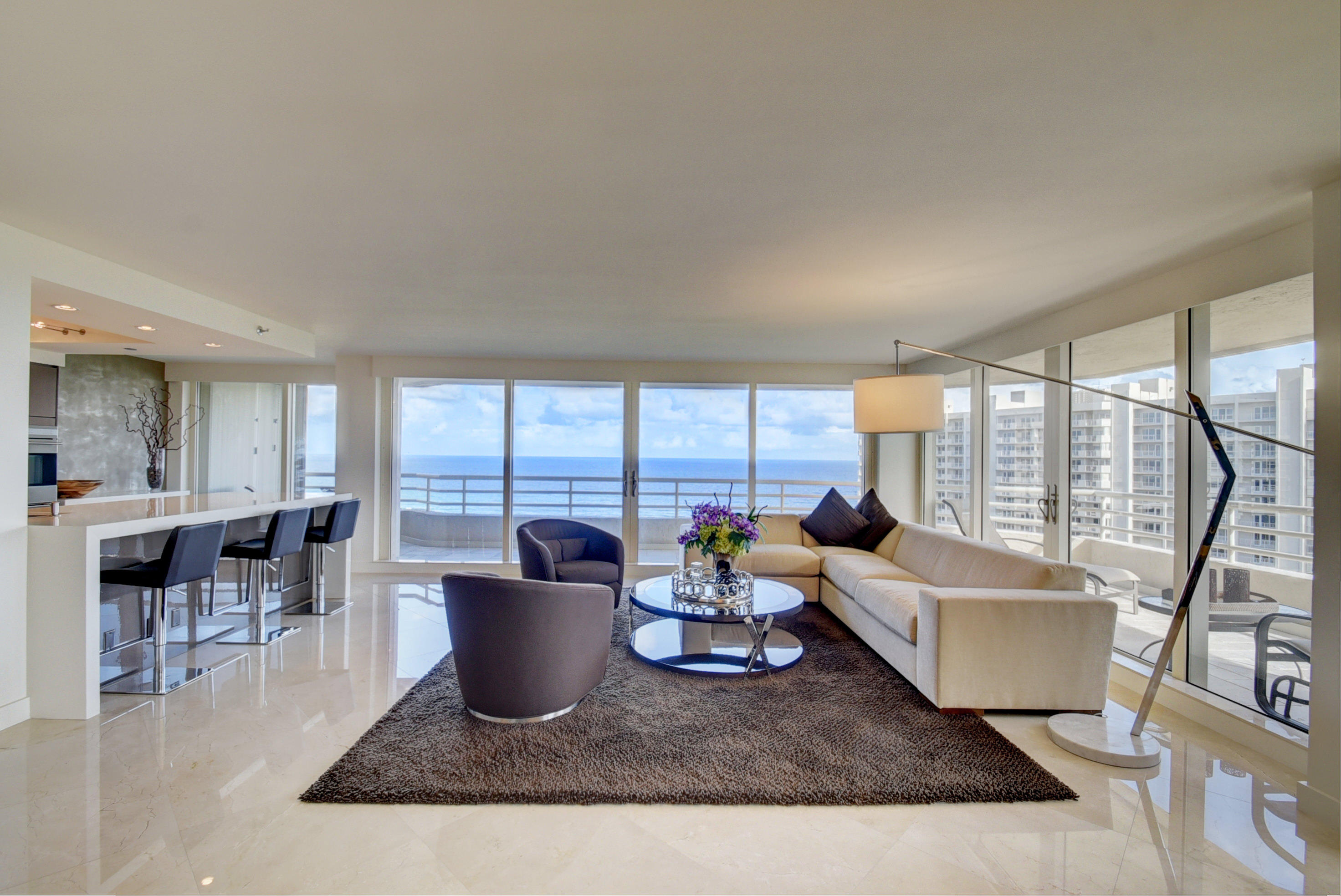 4101 North Ocean Boulevard, Unit 1509 Boca Raton, FL 33431 - Photo 6 of 55 LIVING ROOM