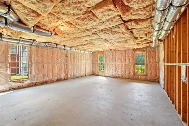 a view of a golf course with chairs