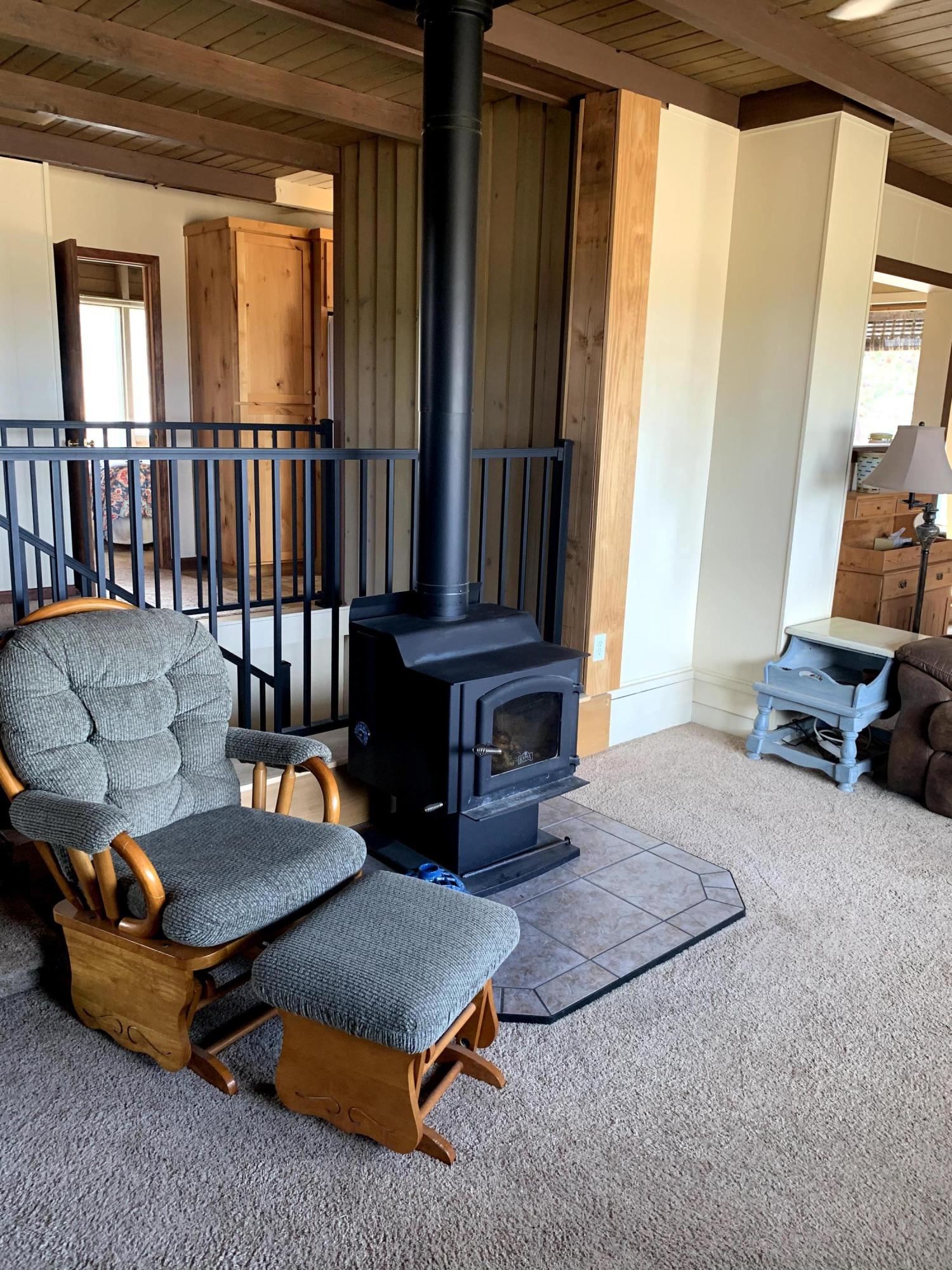 9263 Southwest Copley Road Powell Butte, OR 97753 - Photo 10 of 37 Family Room Stove