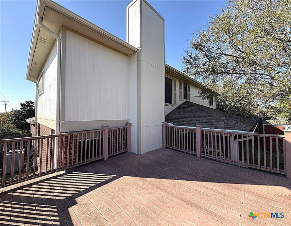 2313 Modoc Drive Harker Heights, TX 76548 - Photo 34 of 34 a view of outdoor space with deck and furniture