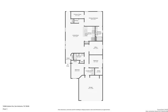 a picture of a floor plan