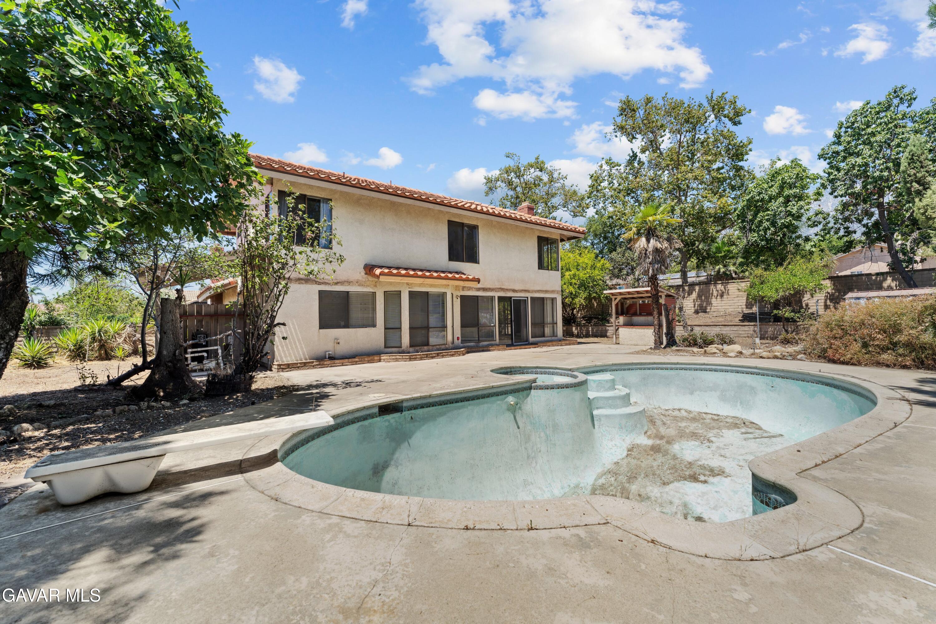 6113 Sard Street Rancho Cucamonga, CA 91701 - Photo 23 of 26 a view of a house with swimming pool and sitting area