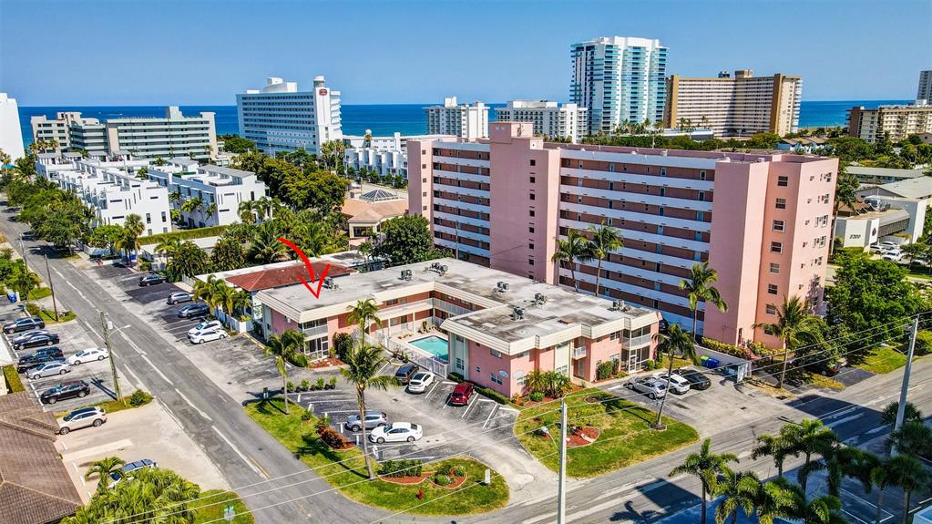 1450 North Riverside Drive, Unit 101 Pompano Beach, FL 33062 - Photo 41 of 52 a view of a city with tall buildings