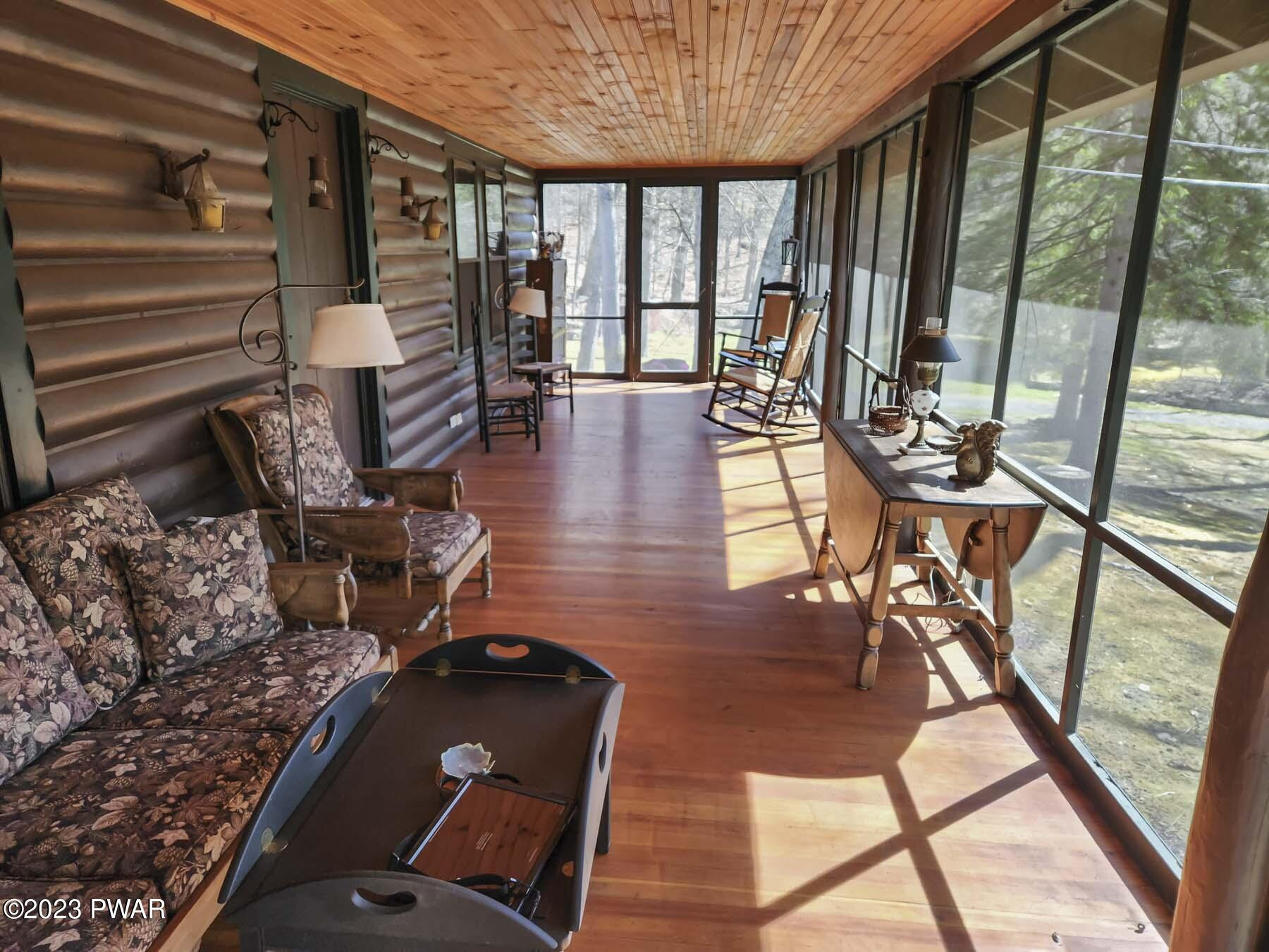 730 Raymondskill Road Milford, PA 18337 - Photo 5 of 54 9 Screened In Porch