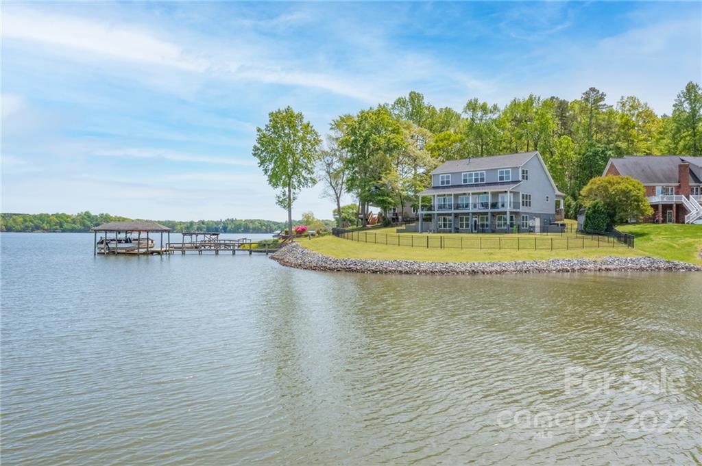 5850 Natoma Road Clover, SC 29710 - Photo 43 of 46 a view of a swimming pool with a lake view