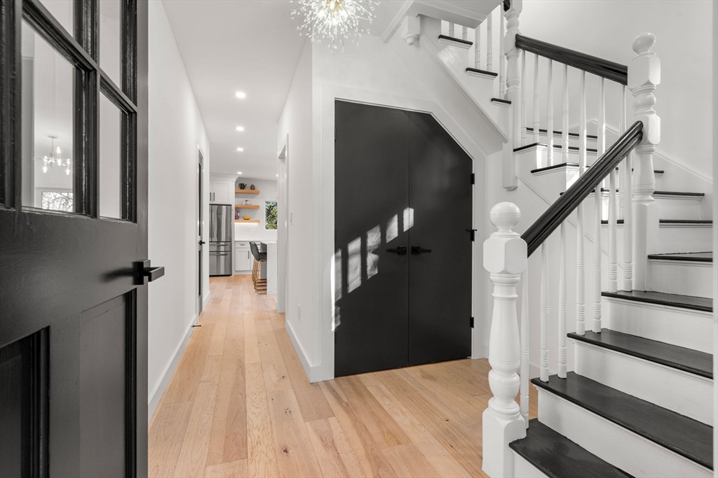 45 Charles Street Wakefield, MA 01880 - Photo 21 of 42 a view of a hallway view with staircase