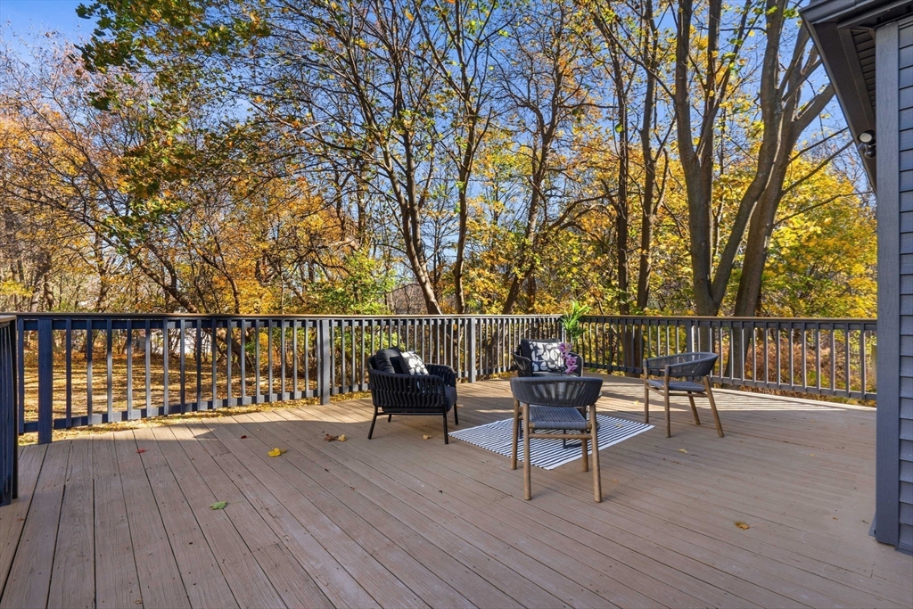 45 Charles Street Wakefield, MA 01880 - Photo 41 of 42 a view of two chairs on wooden deck