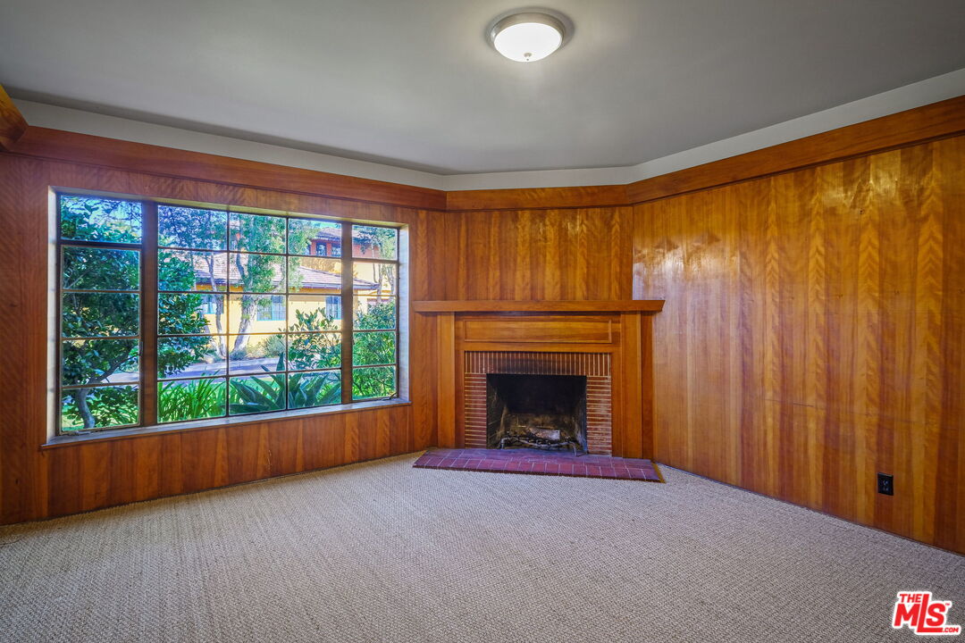 1968 Cummings Drive Los Angeles, CA 90027 - Photo 6 of 26 a living room with furniture and a fireplace