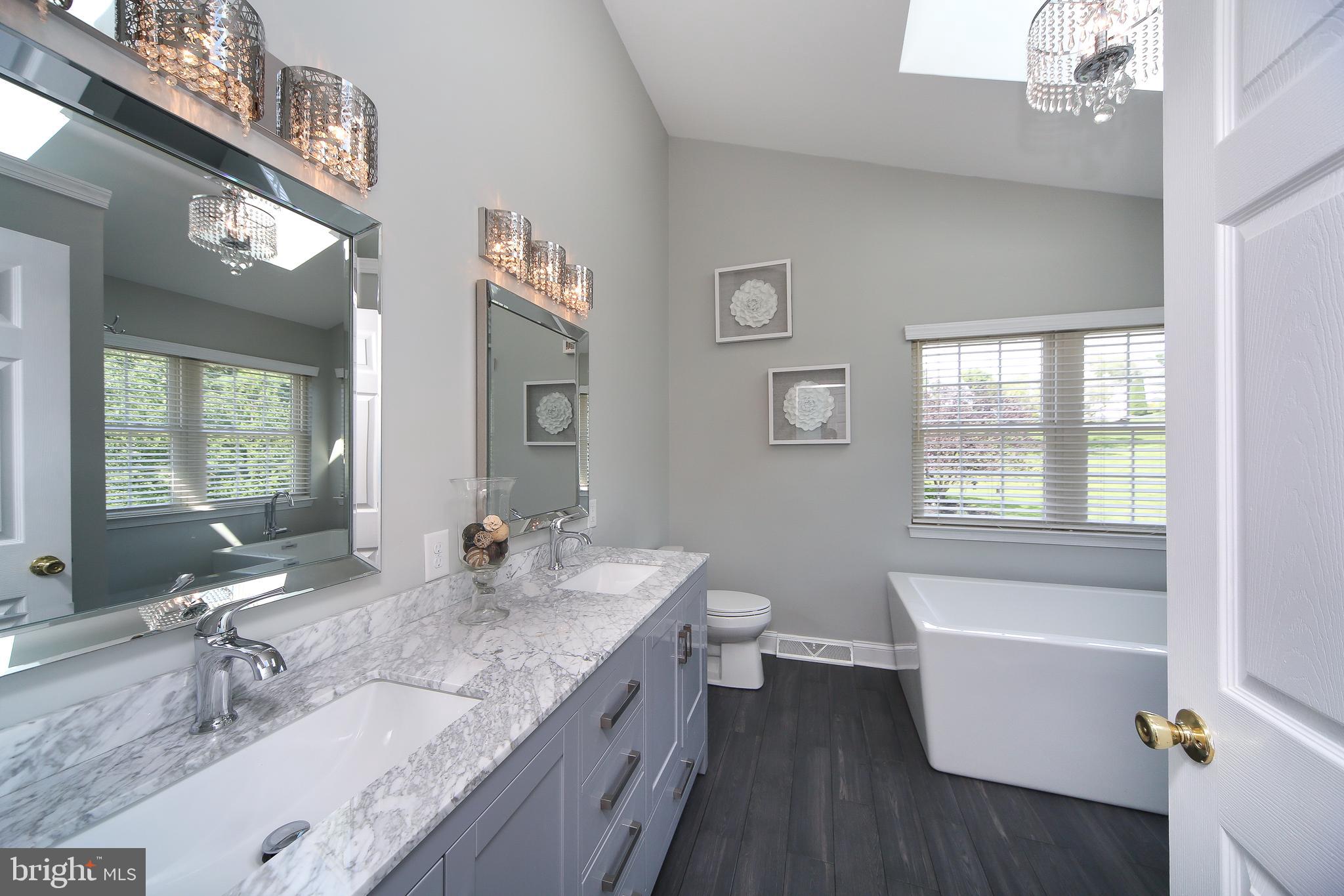 5503 Sanderling Road Doylestown, PA 18902 - Photo 18 of 35 Master Bathroom - His and Her Sinks