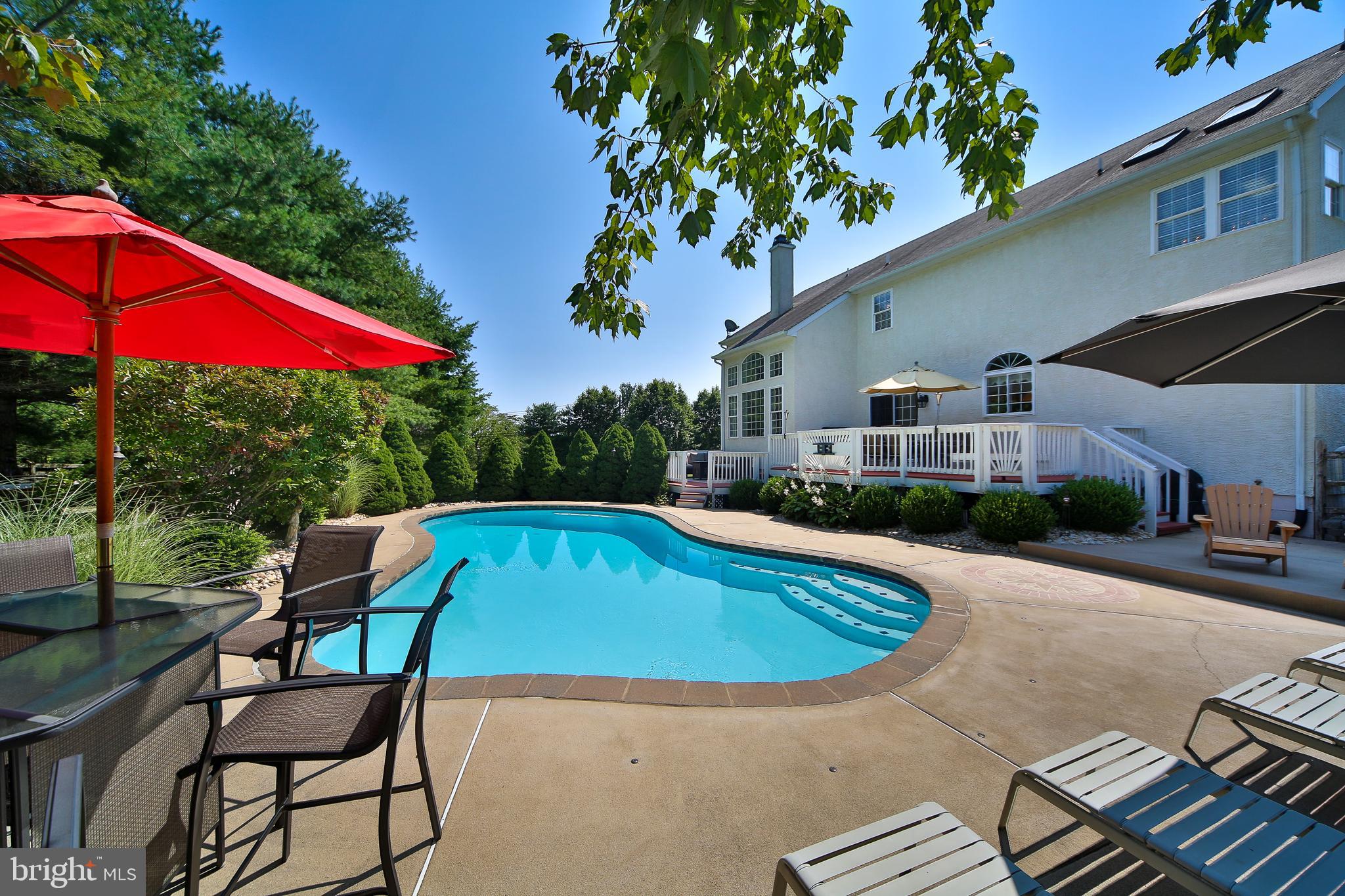5503 Sanderling Road Doylestown, PA 18902 - Photo 31 of 35 Exterior Back and Pool