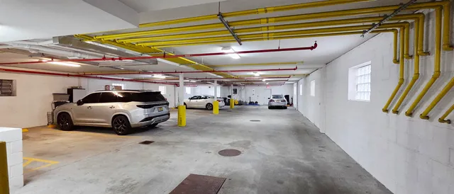 a view of parking area