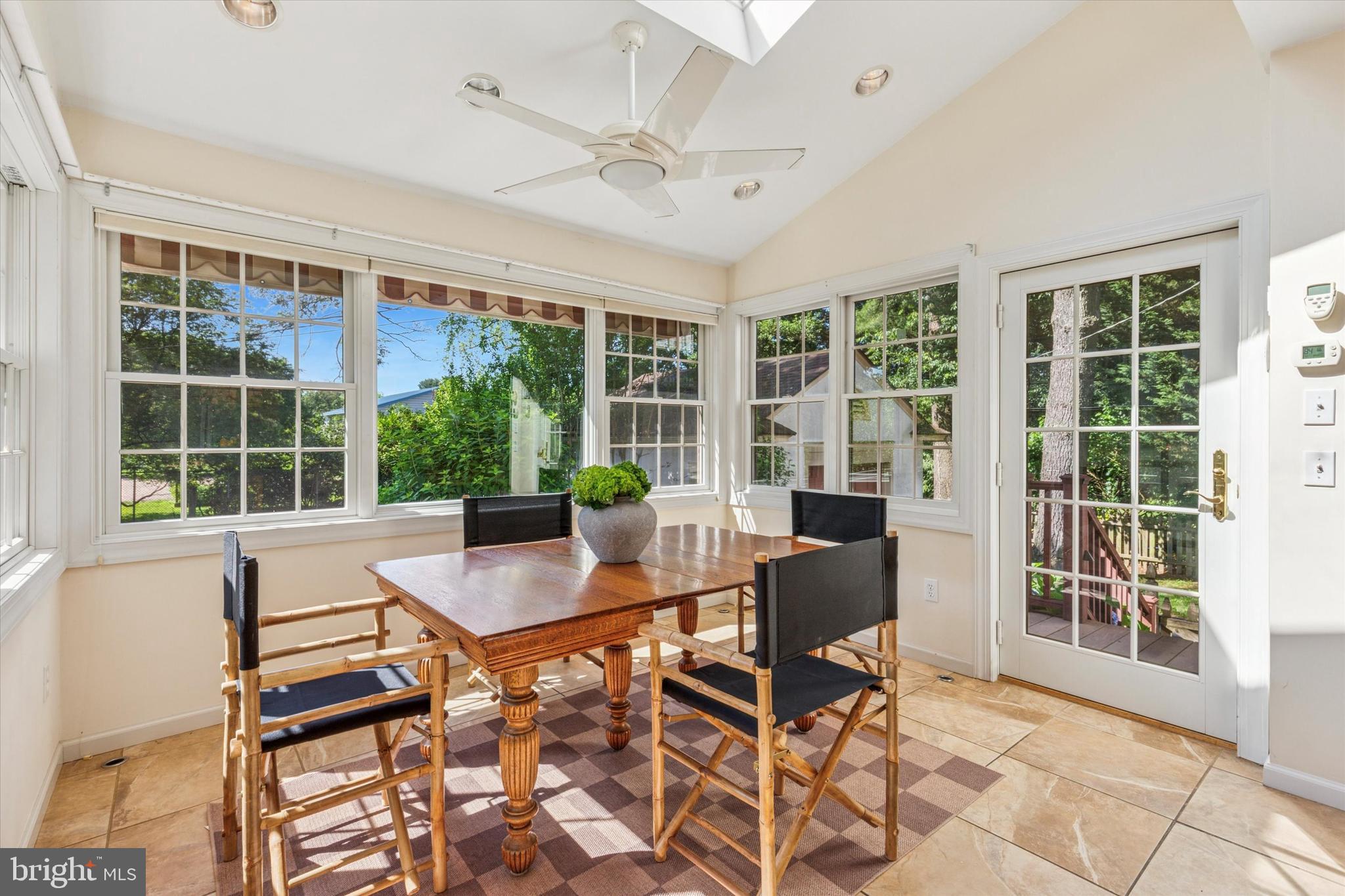 508 Baird Road Merion Station, PA 19066 - Photo 16 of 52 a view of a dining room with furniture window and outside view
