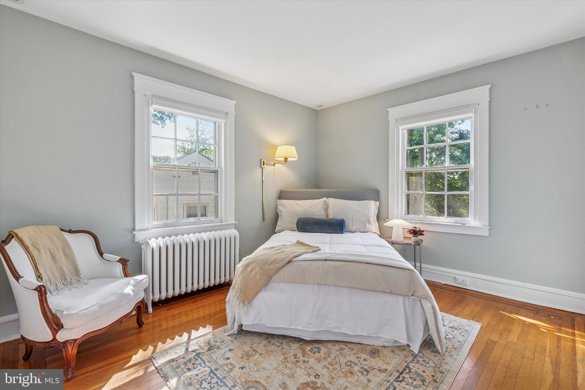 508 Baird Road Merion Station, PA 19066 - Photo 25 of 52 a bedroom with a bed and a window