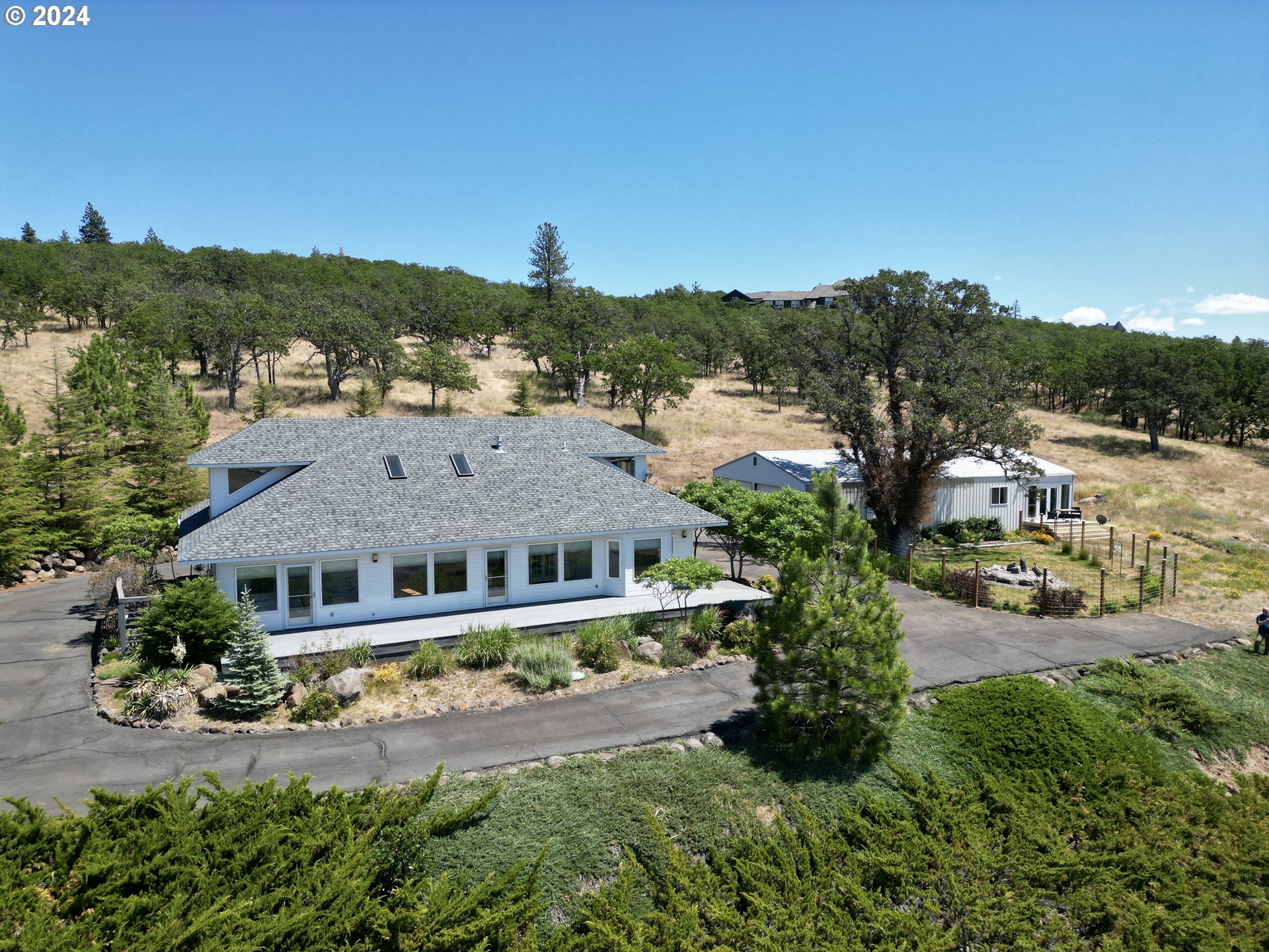 110 Eagle Drive Goldendale, WA 98620 - Photo 3 of 48 an aerial view of multiple houses with a yard