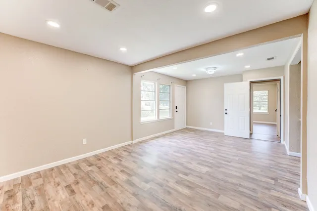 a view of empty room