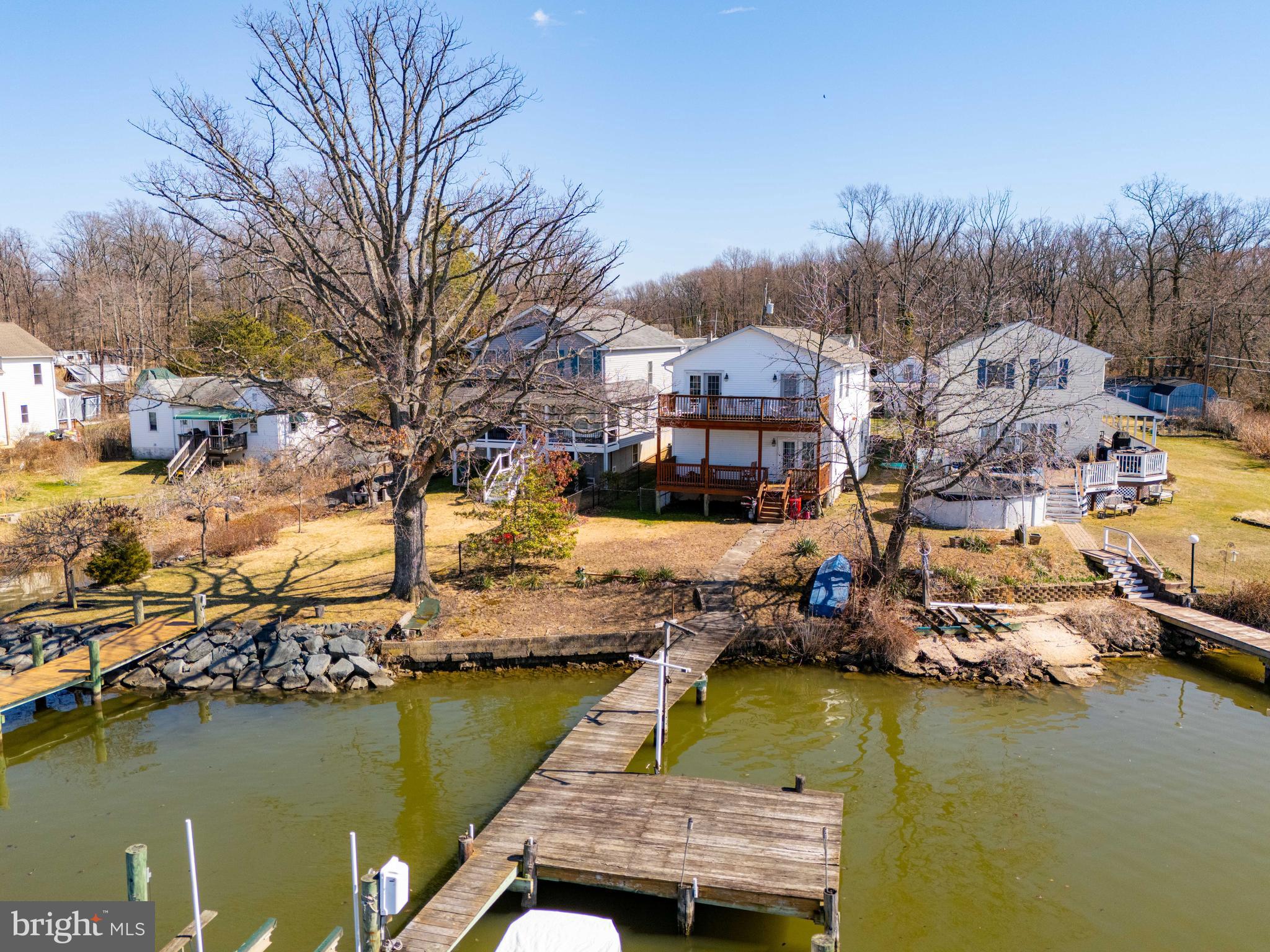 1510 Denton Road Essex, MD 21221 - Photo 35 of 39 a view of a lake with houses