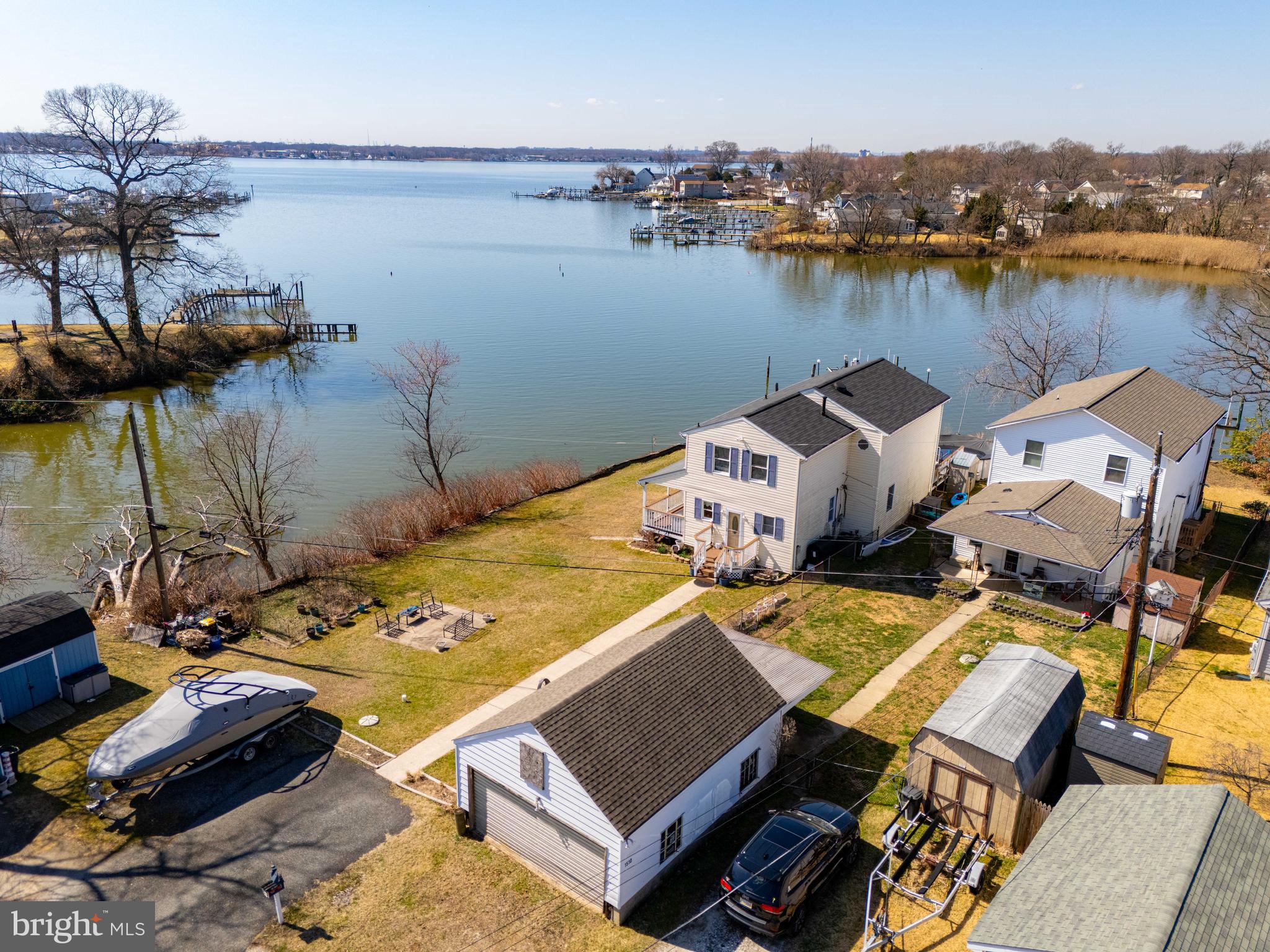 1510 Denton Road Essex, MD 21221 - Photo 38 of 39 a view of a lake with house