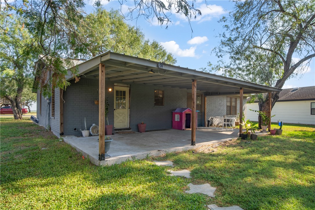 167 Trail Ridge Drive Sandia, TX 78383 - Photo 25 of 33 a view of a house with backyard porch and sitting area