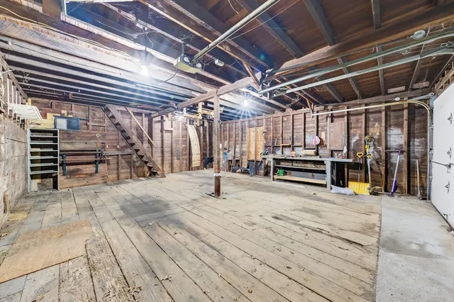 a view of storage and utility room