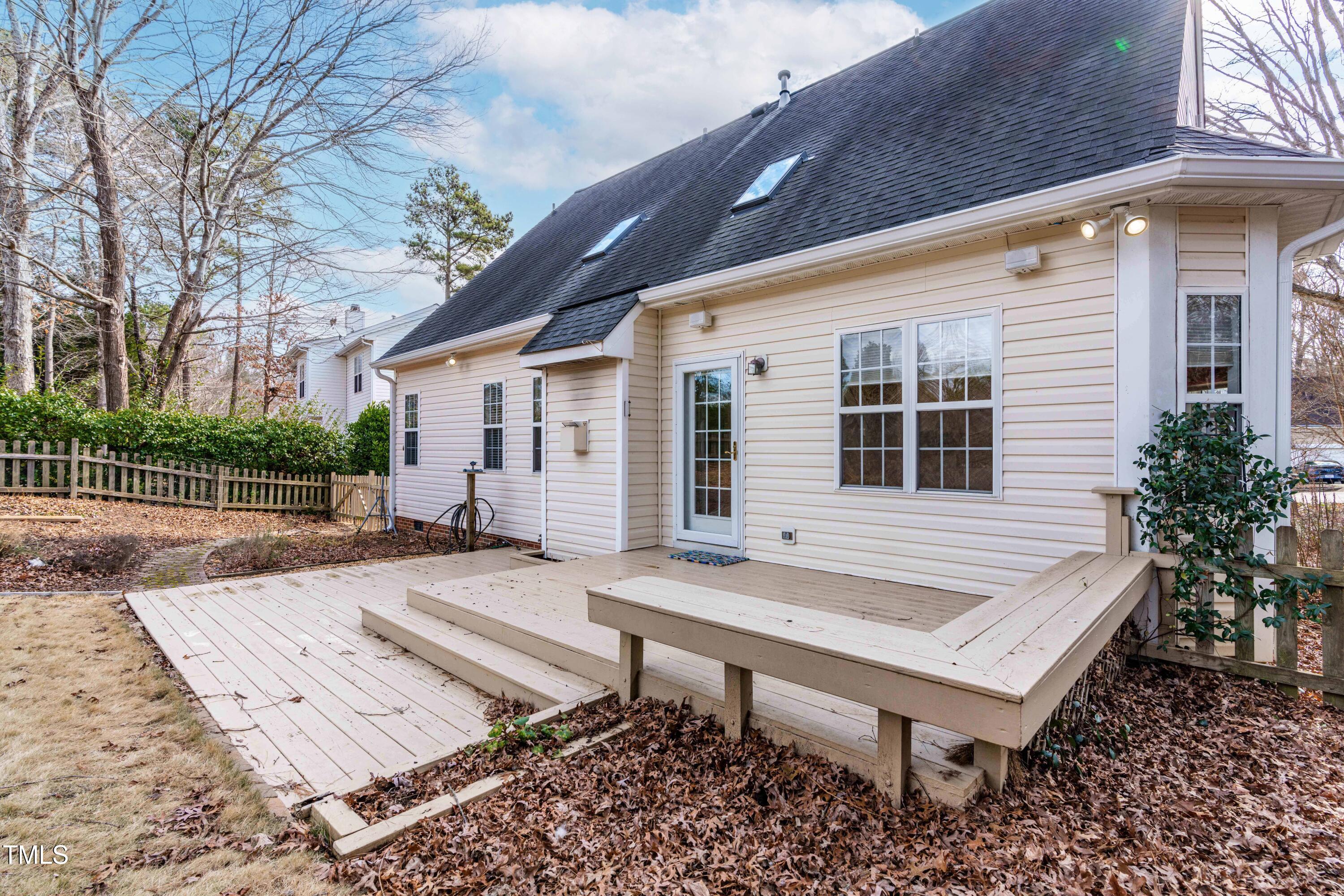6328 Nowell Pointe Drive Raleigh, NC 27607 - Photo 43 of 56 Back Deck