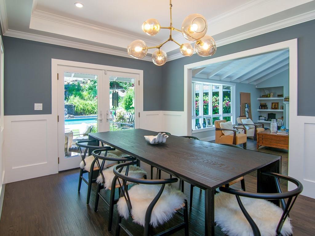 3600 Tripp Road Woodside, CA 94062 - Photo 10 of 27 a view of a dining room with furniture window and wooden floor