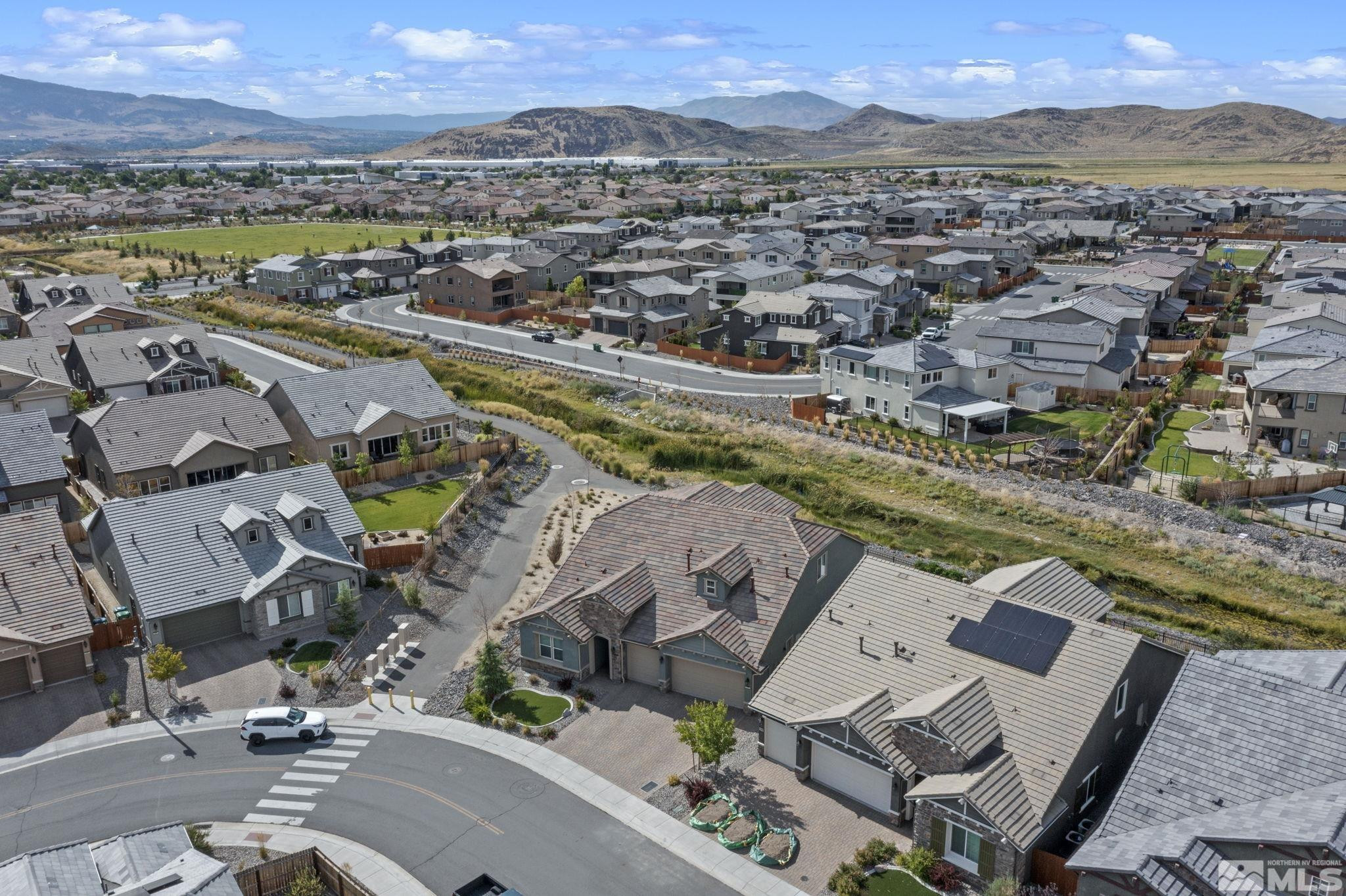 2305 Buttermere Drive Reno, NV 89521 - Photo 39 of 39 an aerial view of a city with lots of residential buildings