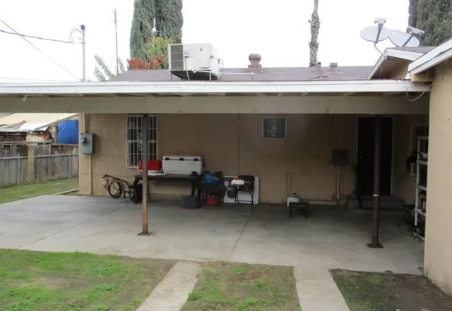 a view of outdoor space with seating area