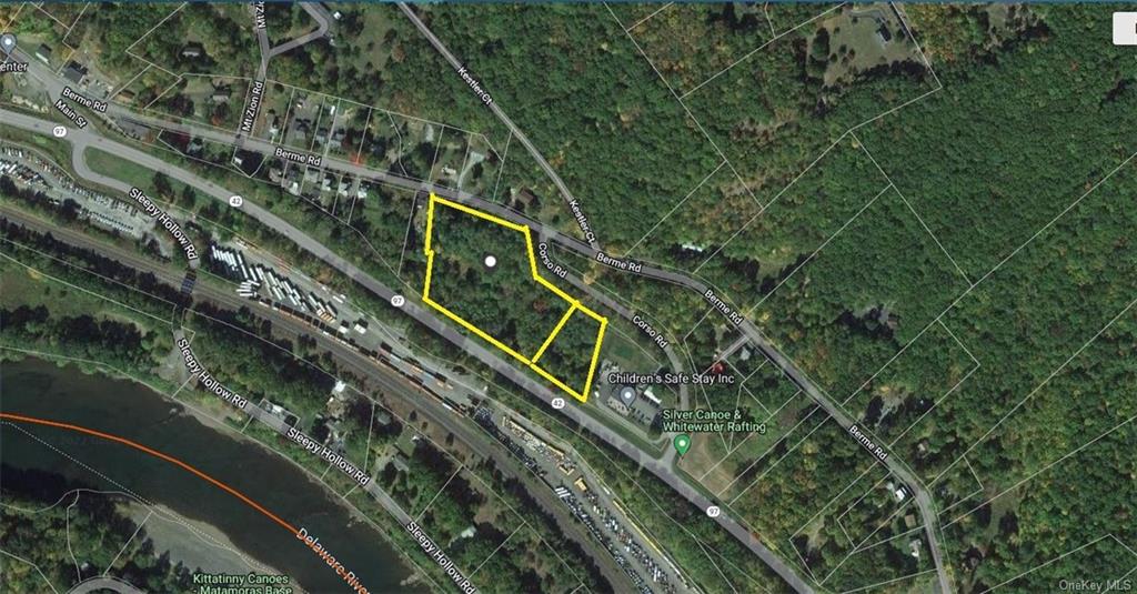 122-126 State Route 42 Sparrowbush, NY 12780 - Photo 1 of 5 a view of a yard with a from a balcony