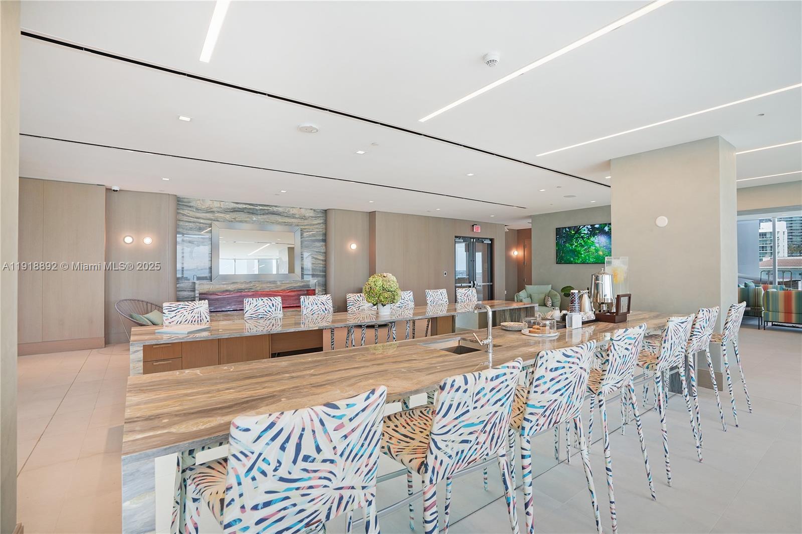 700 Northeast 26th Terrace, Unit 3604 Miami, FL 33137 - Photo 23 of 35 a view of a dining room with furniture