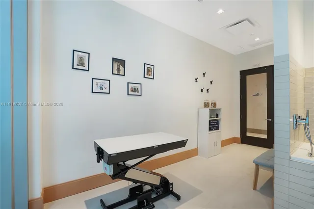 a view of a city with tall buildings