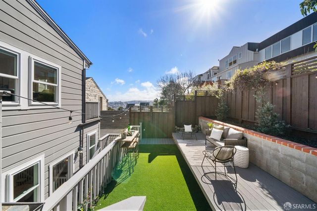 a view of a city from a balcony