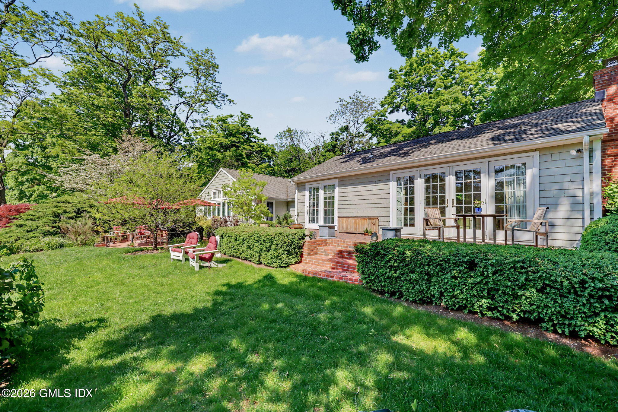 208 Bedford Road Greenwich, CT 06831 - Photo 19 of 26 208 Bedford Outside back of house