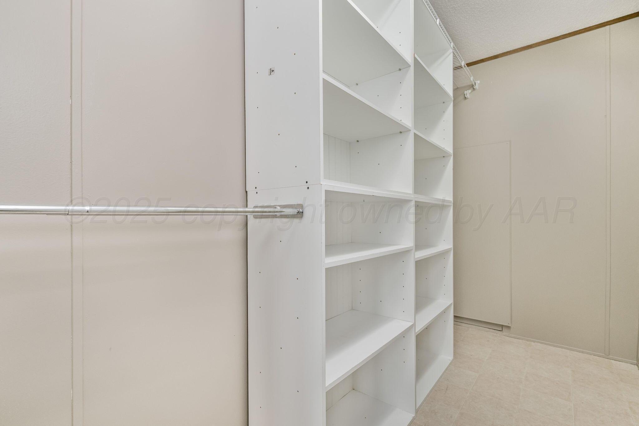 101 Collier Avenue Groom, TX 79039 - Photo 19 of 21 a view of an empty walk in closet