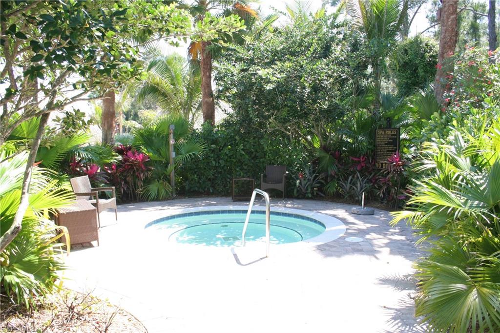 9114 Capistrano Street South, Unit 8501 Naples, FL 34113 - Photo 23 of 26 a swimming pool with plants