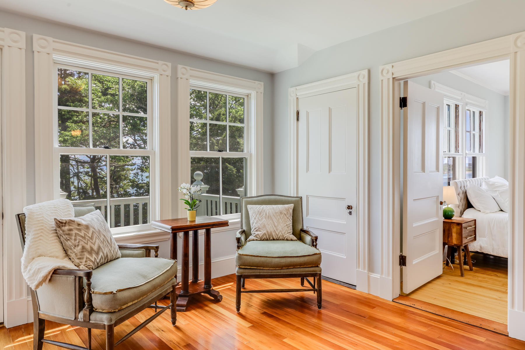 39 Juniper Point Road Woods Hole, MA 02543 - Photo 29 of 53 a living room with furniture and a window