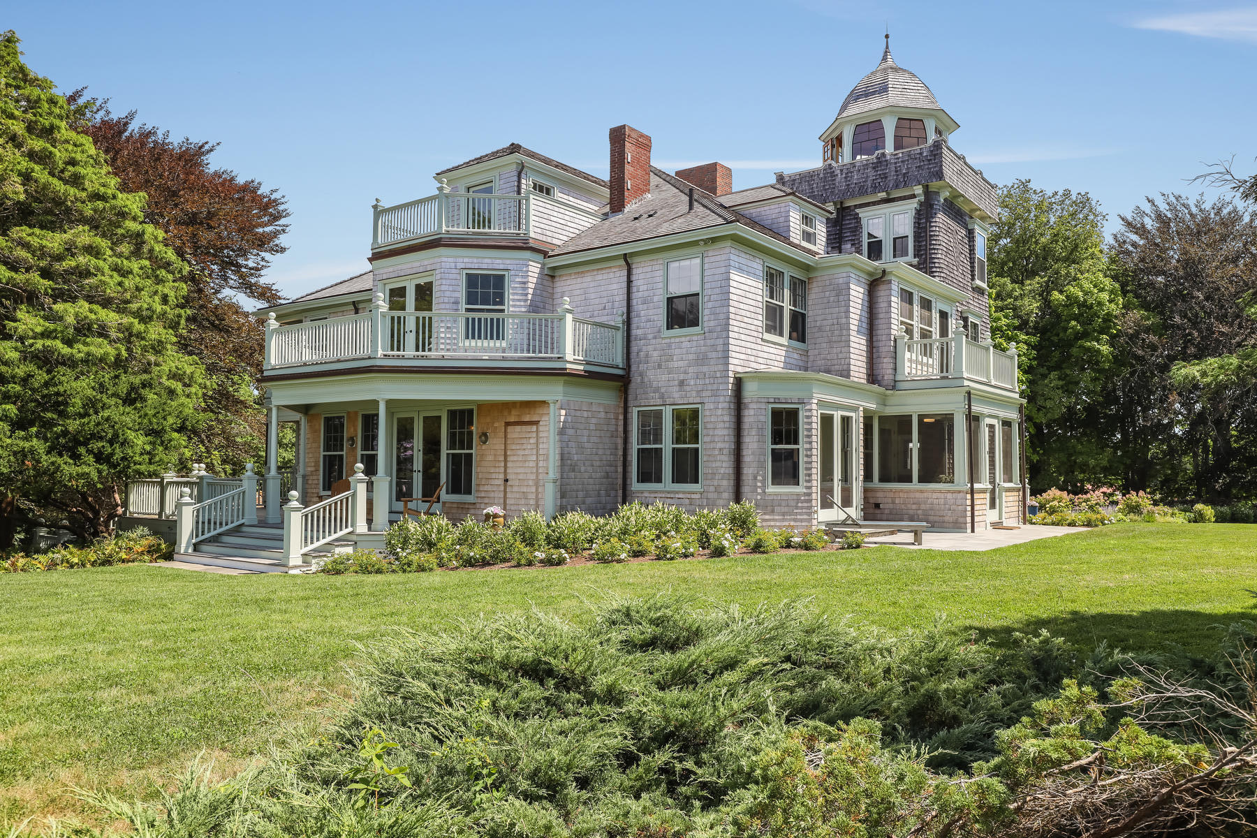 39 Juniper Point Road Woods Hole, MA 02543 - Photo 4 of 53 a front view of house with yard
