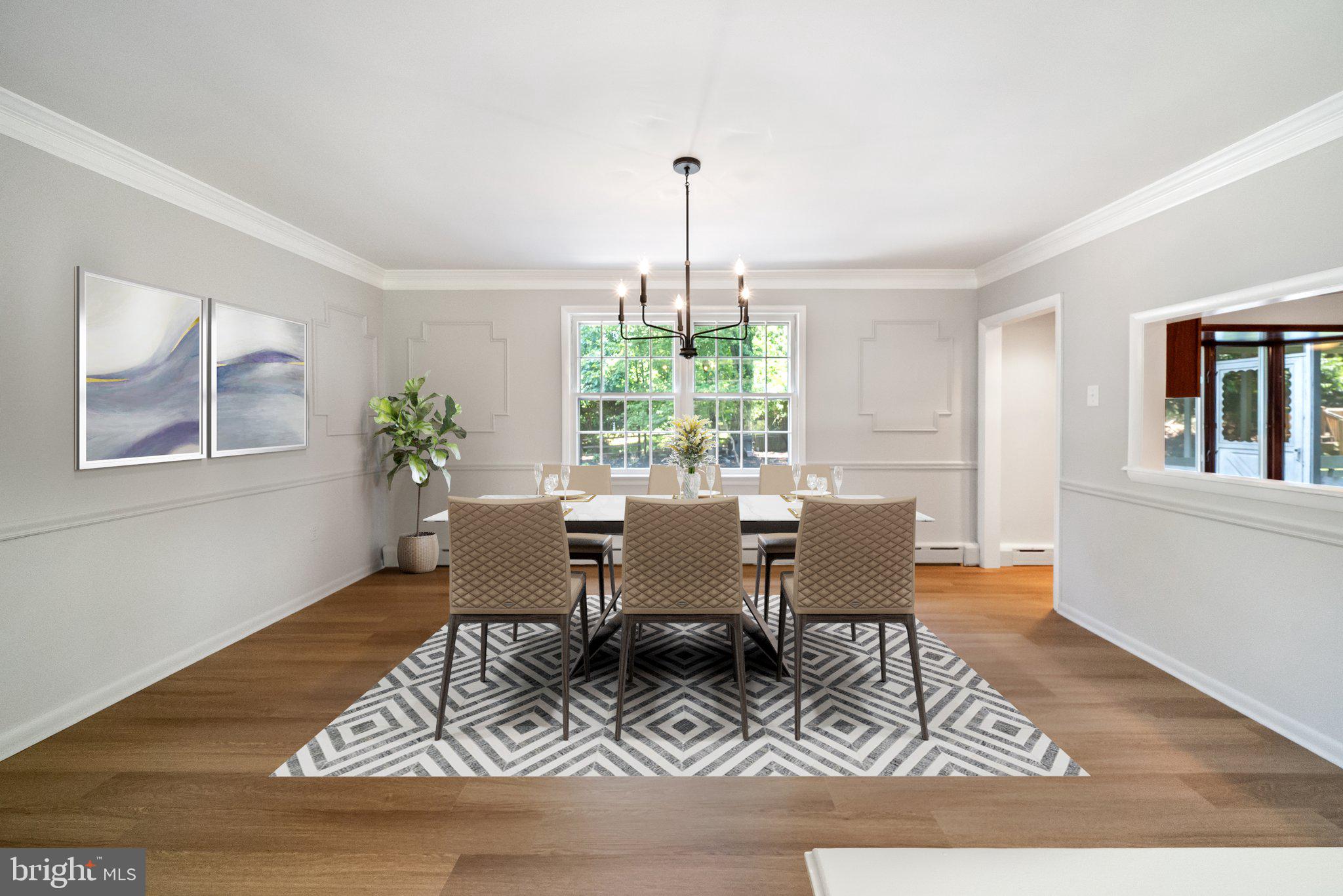 901 South Concord Road West Chester, PA 19382 - Photo 13 of 45 Dining Room - Virtually Staged