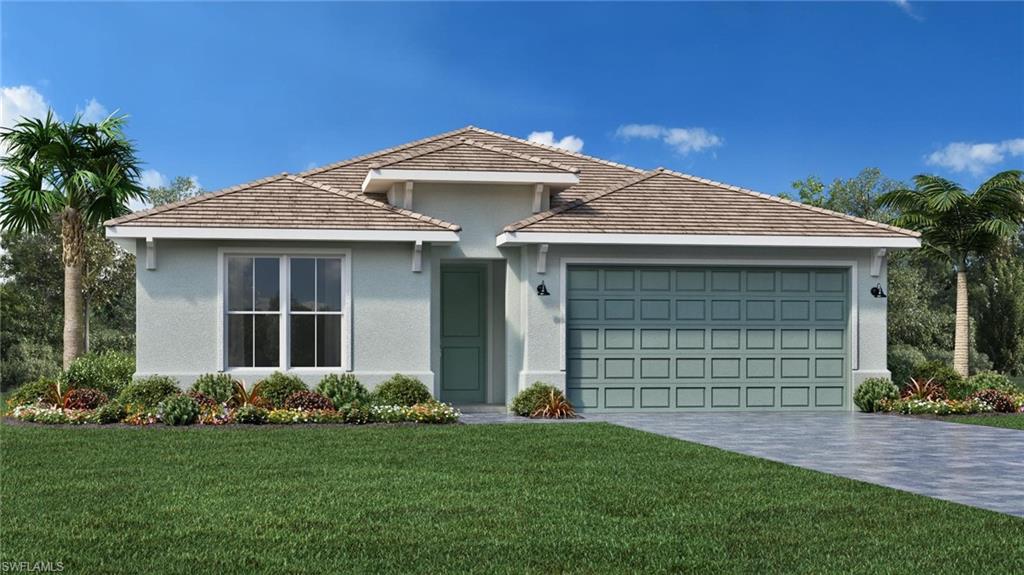 9057 Wisteria Way Naples, FL 34114 - Photo 22 of 25 front view of a house with a yard