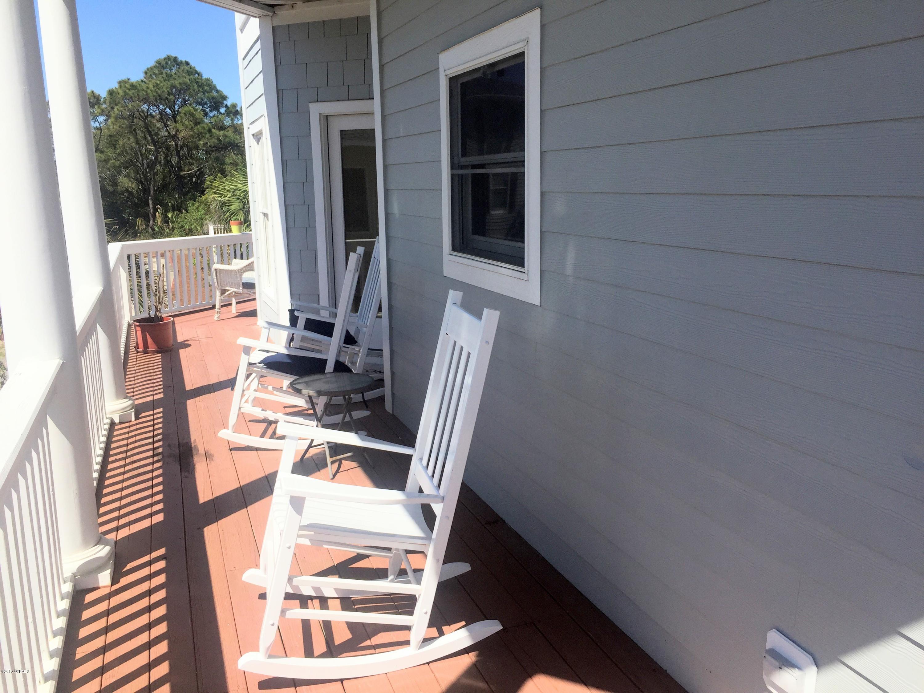 718 Pompano Road Fripp Island, SC 29920 - Photo 30 of 32 Porch Facing Ocean