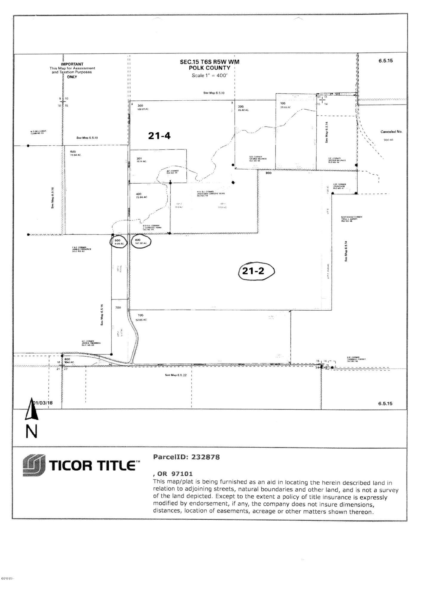800-500 Tucker Road Amity, OR 97101 - Photo 1 of 1 Plat Map