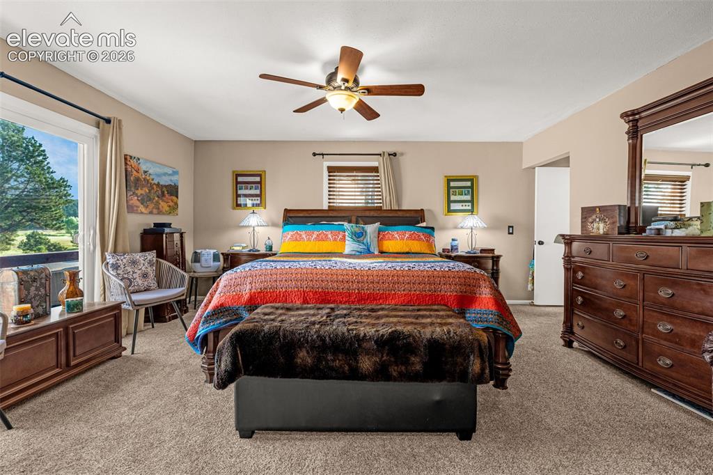 1658 Deer Creek Road Monument, CO 80132 - Photo 12 of 21 Ample primary bedroom with ensuite bath