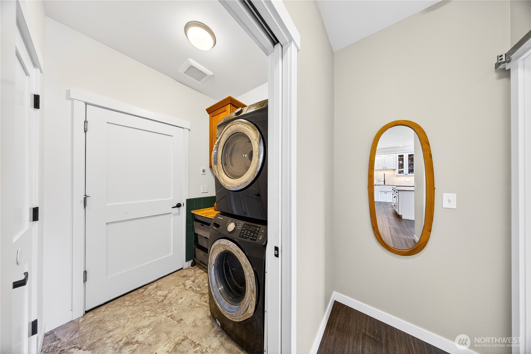 1268 Curtis Way Freeland, WA 98249 - Photo 24 of 40 a view of bathroom with washer and dryer