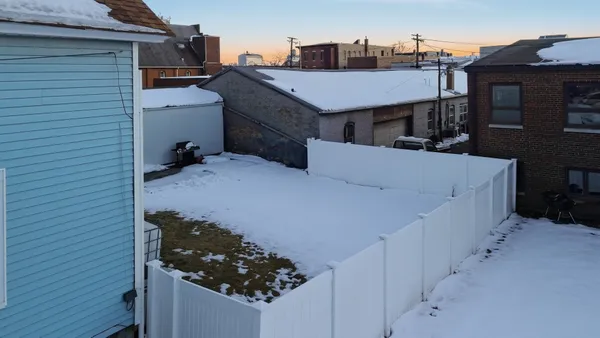 a house view with a outdoor space